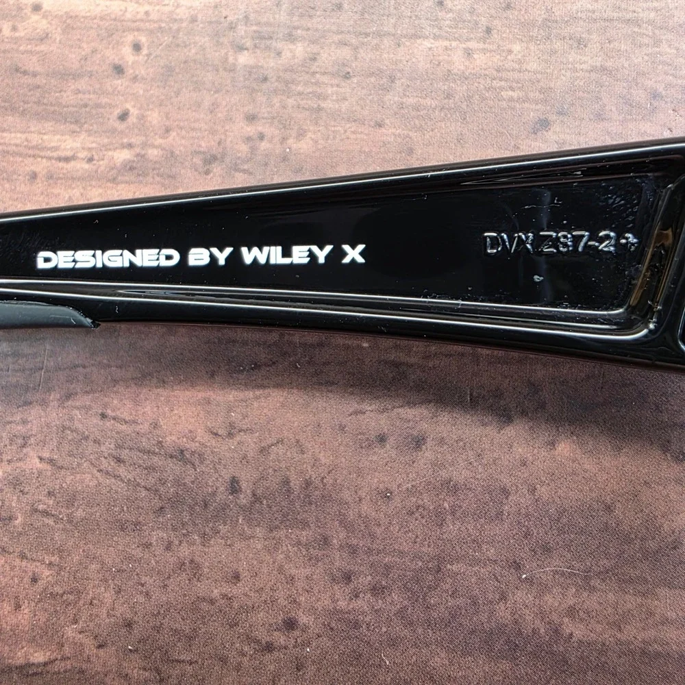 Wiley X DVX Oculus Black Wrap Around Safety Glass ANSI Z87-2+ 2311Z‎ FRAMES ONLY